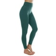 thumbnail image 6 of 2-Pack Women Fleece Lined Warm Full Length Legging Thermal leggings Pants One Size Plus 1X/2X/3X, 6 of 7