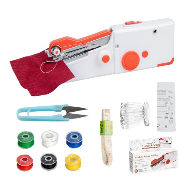 relayinert Lot de 12/lot Mini Machine à Coudre Compacte pour Besoins de Couture Faciles Machine à Coudre Électrique Portable