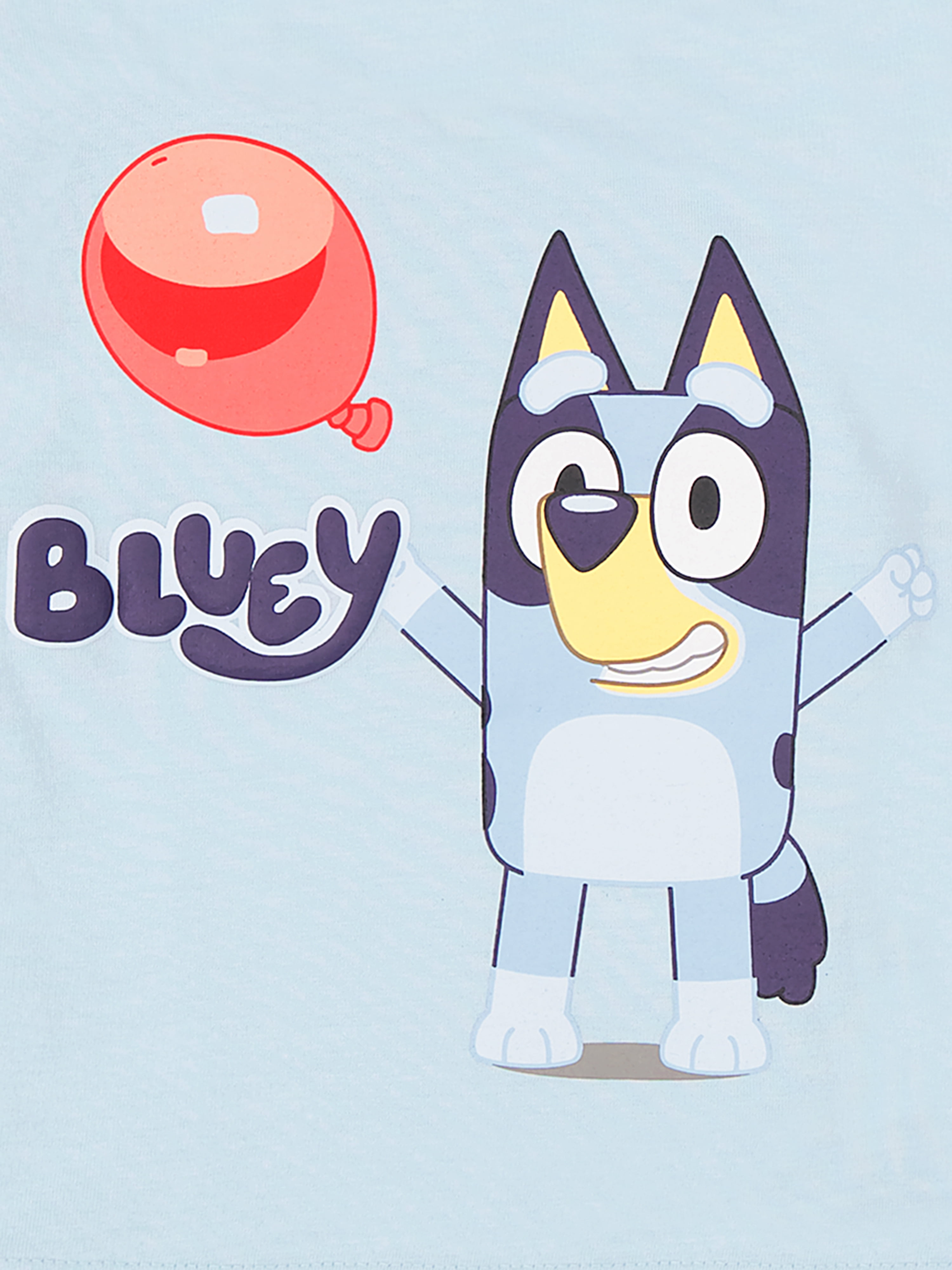 Bluey Baby Boy 2 Pack Short Sleeve Tee Shirts, Sizes 0/3 Months-24 Months
