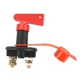 thumbnail image 1 of Interruptor de corte de batería para yate, interruptor giratorio de 12 V y 24 V, corta alimentación para vehículos, automóviles, camiones y barcos. Solo interruptor, 1 of 10