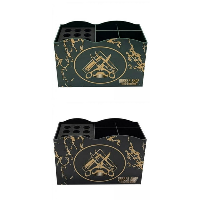 Caja de almacenamiento de herramientas de peluquería, soporte de tijera desmontable, para peluquería Macarena Estuche de almacenamiento