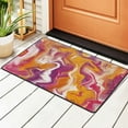 thumbnail image 3 of XMXY Area Rugs Doormat Outdoor Entrance, Modern Gold Splatter Creativity Facecloth Non-slip Floor Mat Rug for Living Room Kitchen Sink Area Indoor,72"x48", 3 of 9