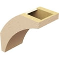 thumbnail image 5 of Ekena Millwork 5"W x 10"D x 10"H Thorton Rough Cedar Woodgrain TimberThane Knee Brace, Primed, 5 of 6
