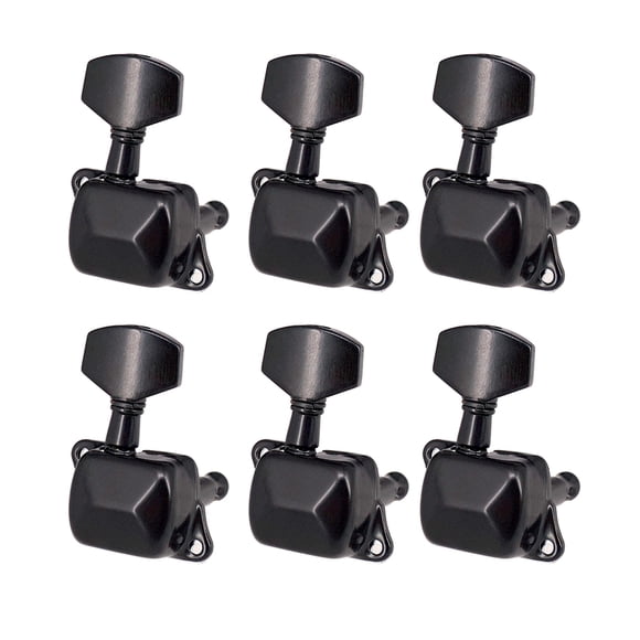 Billuyoard Clavijas de afinación de guitarra de electrónica, 6 piezas, afinadores, perillas, reparación de instrumentos de cuerda, piezas de Type2 NO2 Billuyoard HA060580-03