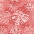 thumbnail image 1 of Ahgly Company Machine Washable Indoor Square Transitional Pastel Pink Area Rugs, 8' Square, 1 of 7