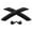 Black, variant on Vonxyz Black Replacement Earsocks Nosepieces Rubber Kits for Oakley RadarLock Path/Pitch Sunglasses