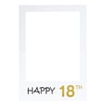 thumbnail image 1 of Shisuyan Happy 18th DIY Paper Picture Frame Cutouts Photo Booth Props for Birthday Party, 1 of 8