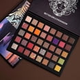 thumbnail image 2 of Paleta de sombras de ojos HUOGUO, 40 colores, purpurina mate, impermeable, 2 of 5