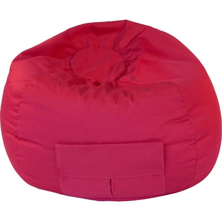 Small/Toddler Denim Look Bean Bag with Cargo Pocket