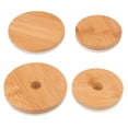 thumbnail image 5 of KONTONTY Jar Sealing Lids Khaki 1 Set 4Pcs 3.38X3.22X0.79in, 5 of 8