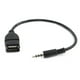 Câble de Connecteur Audio Mâle USB de Voiture Femelle aux 3,5 Mm de Long 22,8 Cm – image 1 sur 3