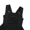 thumbnail image 3 of MSemis Girls Criss-cross Ballet Dance Gymnastics Leotard Dress Irregular Skirt, 3 of 6