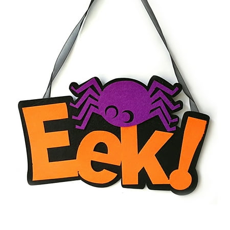 Outdoor Wall Decorations Hanging Indoor and Outdoor Halloween Party Wall Hanging Ornament Non-Woven Fabric Home Decoration EEK ()