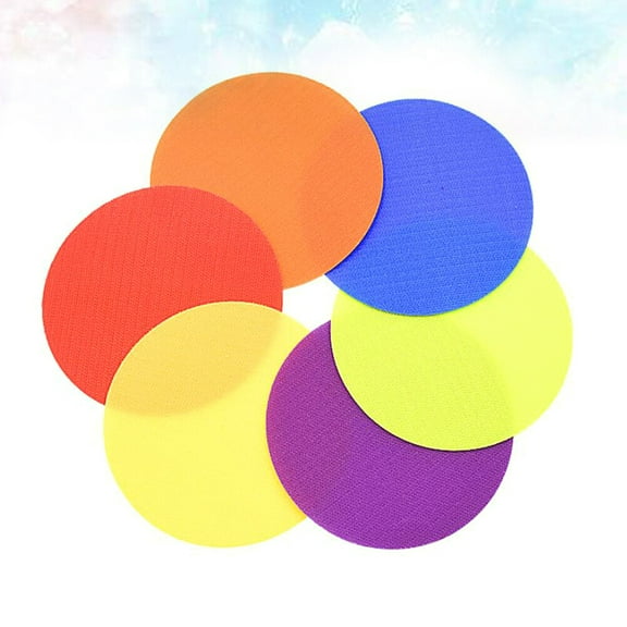 OUNONA  36 Pcs Carpet Floor Dots for Classroom Puzzle Game Rug Child