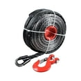 thumbnail image 1 of 95ft 3/8 Inch Synthetic Winch Rope 20500LBs Protective Sleeve + RED HOOK for JEEP Truck ATV UTV KFI, 1 of 6