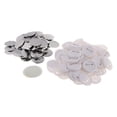 thumbnail image 1 of KLKCMS 100 Pcs Fournitures de Fabrication de Boutons Rondes pour Machine à Boutons Cadeaux S S, 1 of 9