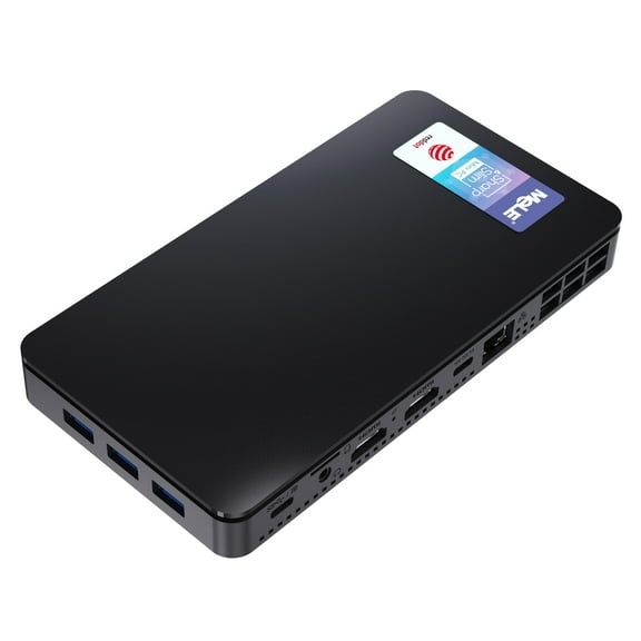 MeLE Slim Mini PC Overclock3C, Celeron N5095 32GB 512GB 4K UHD Mini Desktop Computer
