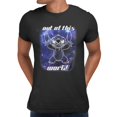 thumbnail image 2 of Disney Lilo & Stitch Out Of This World Galaxy Men's T Shirt (Black, S-XXXL), 2 of 4