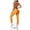 Yellow, variant on XEDZYT Workout Jumpsuits for Women Seamless Backless Gym Yoga Tank Top Leggings Romper Size S