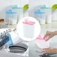 thumbnail image 6 of Washing Powder Powder Bin Laundry Powder Storage Box Washing Powder Storage Box for Bathroom Kitchen Closet Laundry Room 3L Pink, 6 of 8