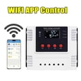 thumbnail image 4 of Controlador de carga solar 12 V/24 V/48 V 10 A-60 A Monitoreo de datos en tiempo real por aplicación Controlador de gestión de carga de tres etapas, 10 A, blanco, 4 of 5