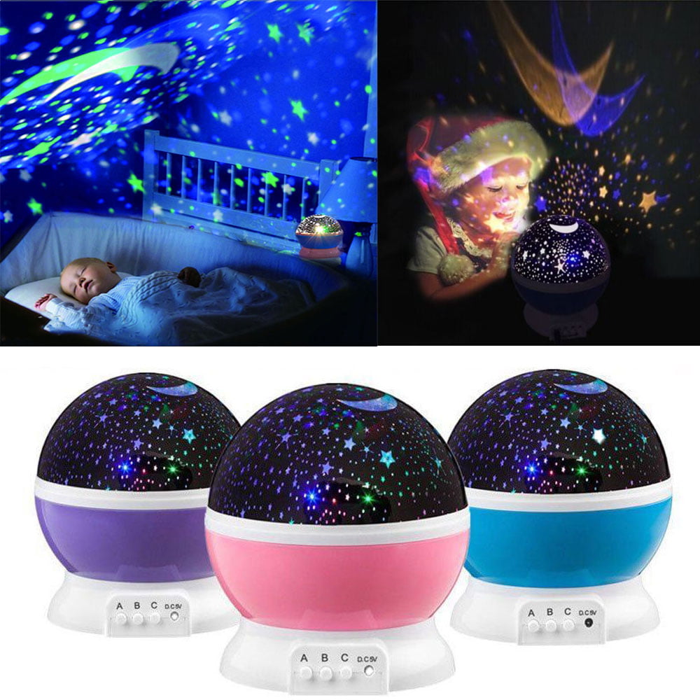 LED Starry Night Sky Projector Lamp Kids Gift Romantic Star light