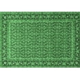 thumbnail image 1 of Ahgly Company Indoor Rectangle Persian Emerald Green Traditional Area Rugs, 8' x 12', 1 of 4