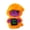 Purple-faced yellow, variant on 5 Inch Plush Doll Toy Cute Soft Stuffed Animal Small Figure Gift Decor Collectible