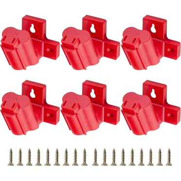 6 Packs Tool Holder Mount for Milwaukee 12V Drill Tool Hanger Power Tool Storage