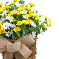 thumbnail image 6 of Hydrangea Door Hanger Basket Wreath, Spring Wreaths for Front Door, Summer Wreath Hanger Basket Wreath Artificial Floral Wreath for Front Door Wall Window Farmhouse Party Holiday Home Decor, 6 of 6