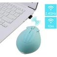 thumbnail image 4 of Cute Animal Wireless Mouse Cartoon Hamster Shape Mini Travel Mouse 1200DPI Novelty Portable Optical Unique Small Cordless Mice with USB Receiver for Computer Laptop PC for Kids, 4 of 7