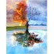 thumbnail image 1 of Kits de pintura de diamante 5D para manualidades, diseño de diamante, taladro completo, forma de árbol colorido, pintura DIY por número, diamantes de imitación pegados para decoración de la pared del hogar JM JM, 1 of 4