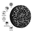 thumbnail image 4 of Pofeuu Skeletons Dancing Print Spare Tire Wheel Cover for Car Truck SUV Camper Universal Fit Spare Tire Cover RV Spare Tire Covers-14 inch, 4 of 6