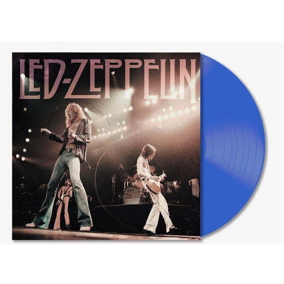 Led Zeppelin - Live in Europe 1969 On Blue Vinyl LP