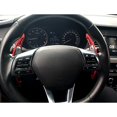 thumbnail image 4 of Sports Red CNC Billet Aluminum Larger Paddle Shifter Add-On Extensions For 2015-2019 Hyundai Sonata, 4 of 9