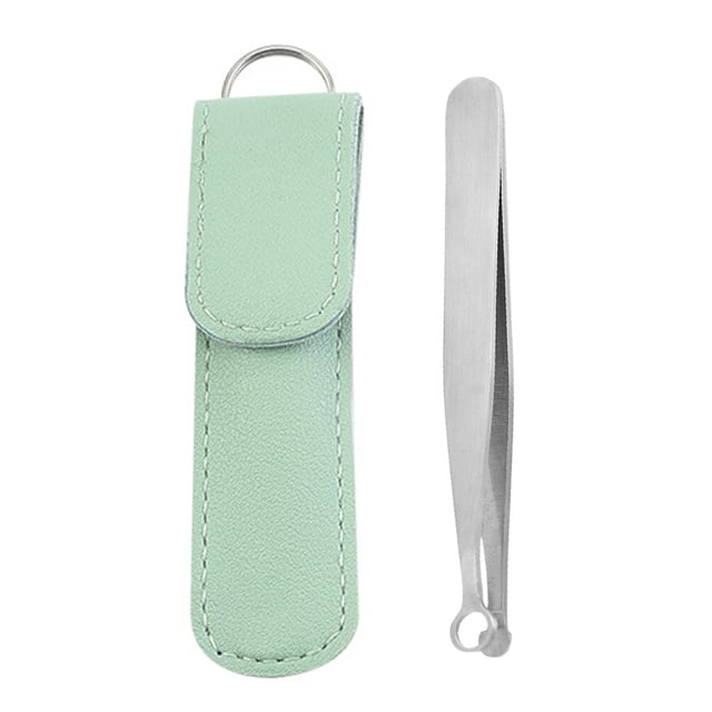 MasteelfCA 1Ensemble de Pince à Cheveux Ronde en Acier Inoxydable pour Nez Outil de Soin du Nez