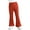 Red, variant on Actgleam Little Girls Flare Pants Ribbed Ruffle Bell Bottom Pants for Girl Trousers,Brown,5-6Years
