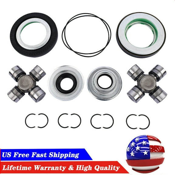 For Ford F250 F350 Superduty 2005-14 Front Axle Seal And Greaseable U Joint Kit