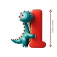 thumbnail image 2 of ¡Ahorra Más!, Colgante de dinosaurio de 26 letras de acrílico para Navidad, colgante decorativo para fiesta de dinosaurios Akmoler, 2 of 9