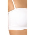 thumbnail image 4 of Women's Fashion Forms 29663 Padded Tube Bra (White M), 4 of 4