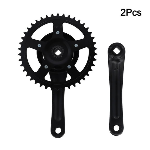 Xuanqin Bicycle crankset Bike bike Chainset Wheel 42T 170mm for Fixie bikes ebike, bike crankset