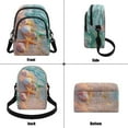 thumbnail image 4 of Xixirimido Small Sling Backpack Crossbody Sling Bag, Chest Bag Daypack Fanny Pack Cross Body Bag for Shopping Hiking Traveling, Beach Starfish Shell, 4 of 7