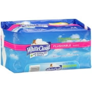 White Cloud 84ct Moist Wipe