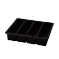 thumbnail image 1 of pitrice 4 Grid Silicone Mold Ice Cubes Rectangular Shape Complementary Food Soft Baking Pan Handmade Cake Candle Mould Black, 1 of 9