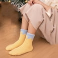 thumbnail image 3 of Kaemgyyd Fuzzy Socks for Women Cute Fashion Non Sleep Crew Sock Winter Thermal Warm Fleece Lined per Socks, 3 of 6