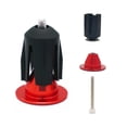 thumbnail image 2 of Splihome Bicycle Screw End Cap Road Bike Mtb Handlebar Cover Plug Cap Black Golden, 2 of 8