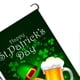 thumbnail image 2 of St Patricks Day Garden Flag Innovative Exquisite Decorative Double Sided St Patricks Day Outdoor Flag for Deck Porch Balcony Backyard Lawn Garden S28, 2 of 3