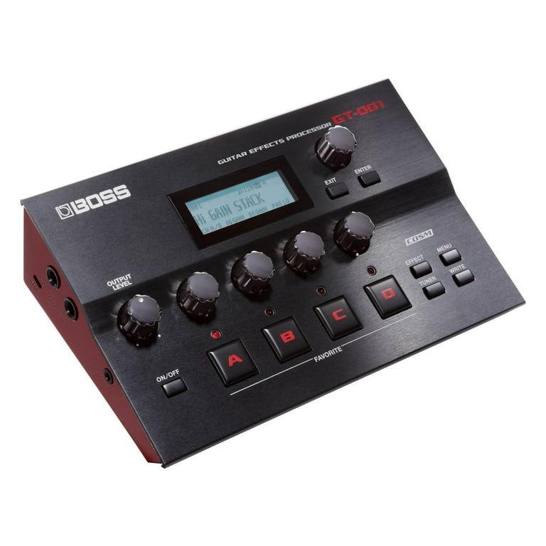 Boss GT-001 Portable Desktop Studio Control Multi Audio Guitar