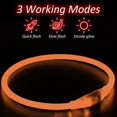 thumbnail image 3 of Led Dog Collar - Usb Rechargeable Light Up Dog Collar Glow In The Dark Led Luminous Collar, 3 of 5