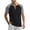 #01 Black 【Mix & Match: Choose Your Favorites】, variant on Men's Color-Block Button Down Top Cotton Polyester Rayon Spandex Blends, Short Sleeve Round Neck Relaxed Fit, Breathable Soft Casual Fashion T-Shirt, Daily Wear | Zenithor,Blue L